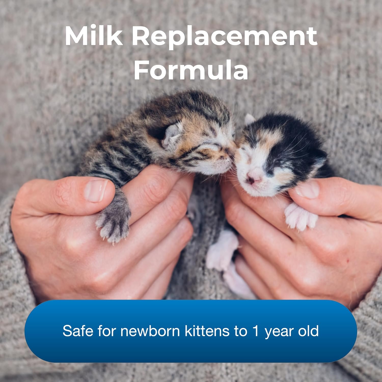 PetAg PetLac liquid formula for newborn kittens feeding directions side view