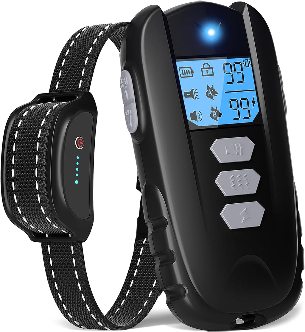Dog training collar features and accessories overview