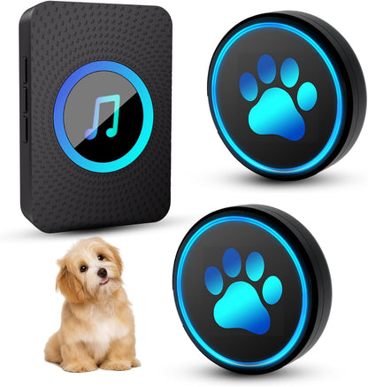 Yoiilifee smart wireless dog door bell front view for pet training