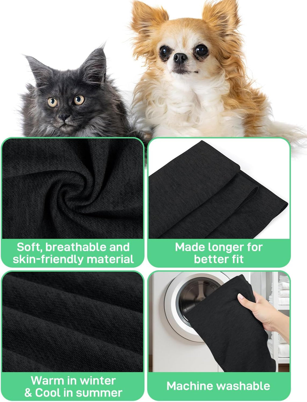 Dog Sling Swaddle Carrier for Small Dog, Cat Front Carriers for Small Pet up to 20lbs, Puppy Pouch with Adjustable Straps, Hands Free Pet Sling, Anti Anxiety Puppy Sling (Light Grey) - Image 9
