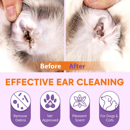 Pjordo pet ear grooming kit packaging contents