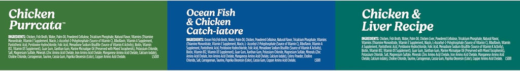 Nutrish Grain Free Chicken Lover's Whole Health Blend Variety Pack Wet Cat Food, 2.8 oz. Cup, 12 Count (Rachael Ray) - Image 10