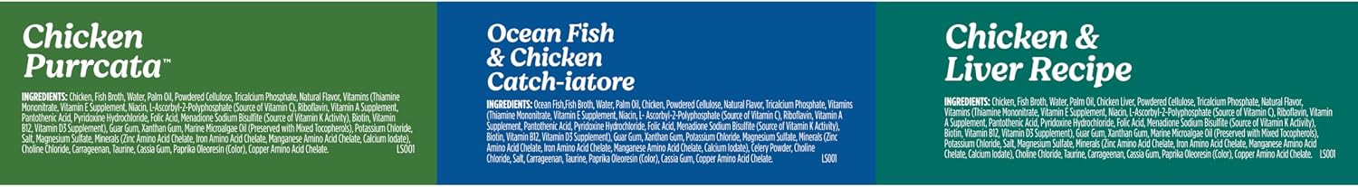 Nutrish Grain Free Chicken Lover's Whole Health Blend Variety Pack Wet Cat Food, 2.8 oz. Cup, 12 Count (Rachael Ray) - Image 10