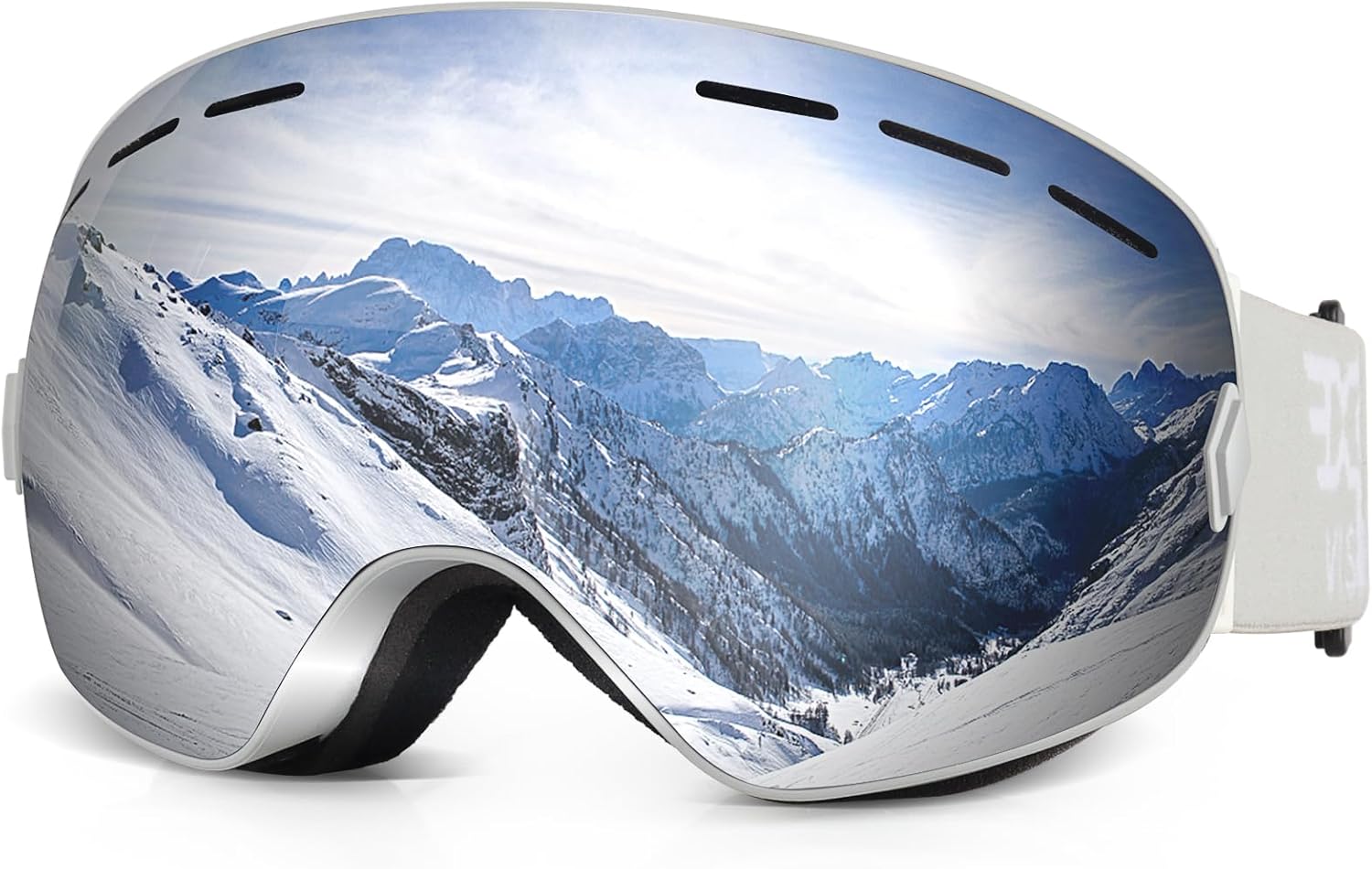 EXP VISION Snowboard Ski Goggles Men Women Youth, Anti Fog OTG Winter Snow Goggles Spherical Detachable Lens - Image 10