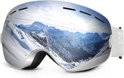 EXP VISION Snowboard Ski Goggles Men Women Youth, Anti Fog OTG Winter Snow Goggles Spherical Detachable Lens - Image 10