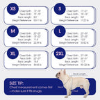 FUAMEY Small Dog Life Vest side angle highlight on rescue handle