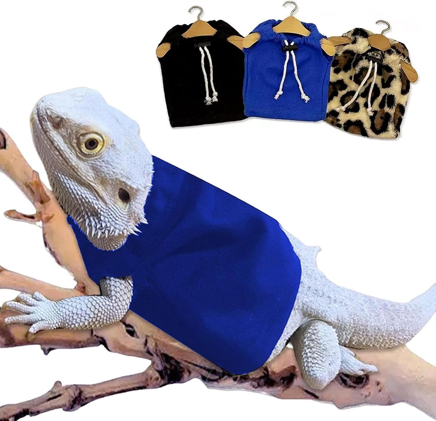 Imported hokable reptile hoodie sweater for festive pet styling in India