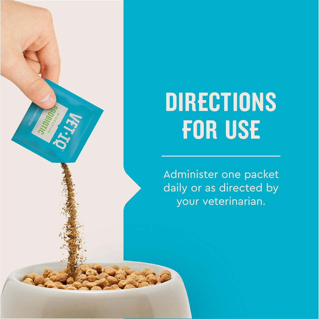 Premium imported VetIQ pet health supplements for sensitive stomach support