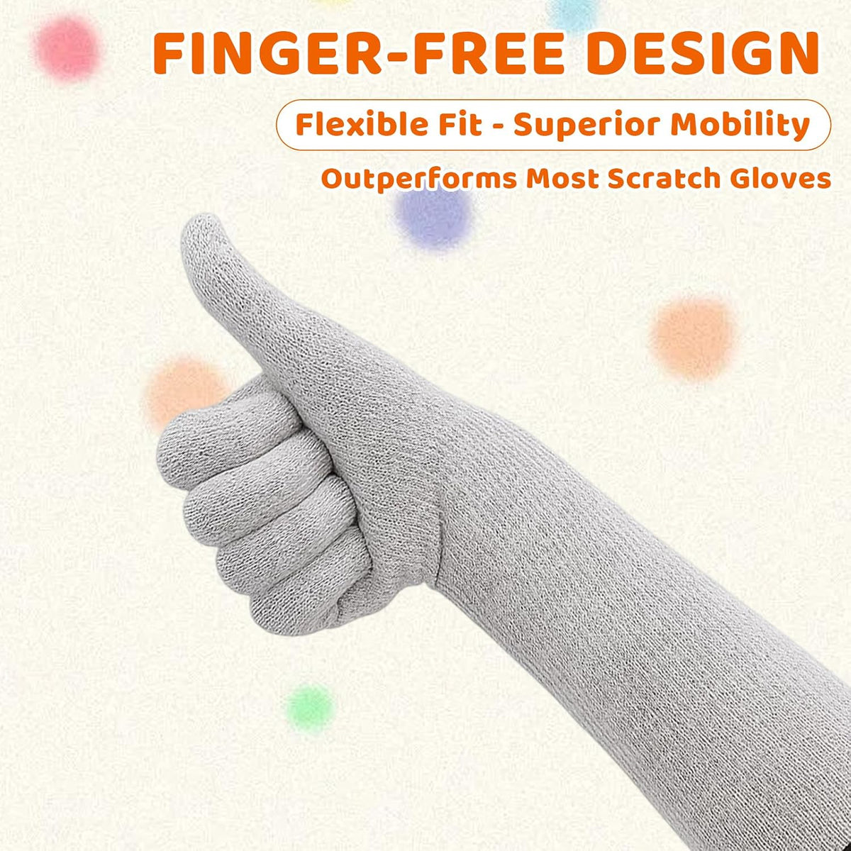 NCXFTP flexible finger design bite proof gloves for precise cat handling