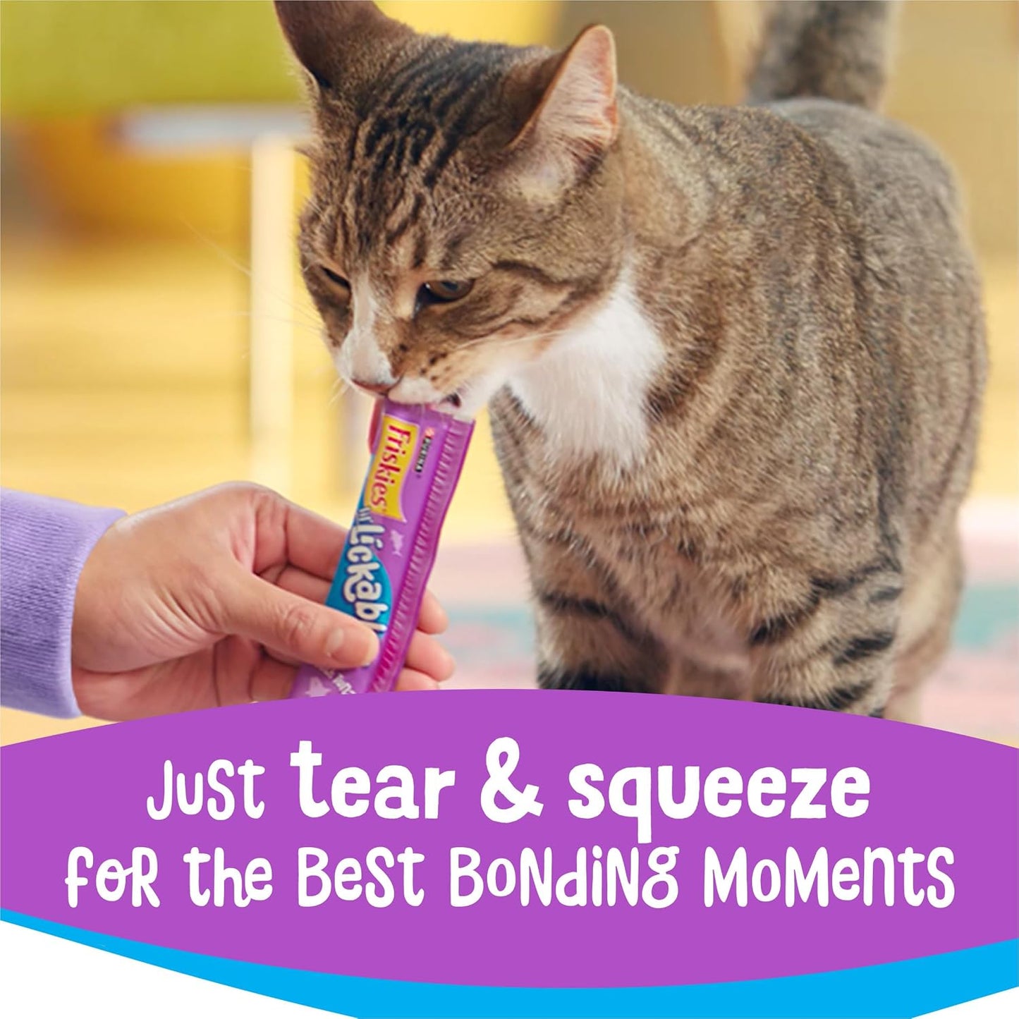 Friskies Lil Lickables 0.5 ounce individual tube packaging