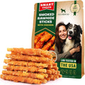 Beloved Pets smoked rawhide chicken sticks front view packaging