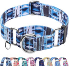 Reflective Martingale Collar for Dogs Nylon Training Collar with No Buckle Cute Floral No Pull Dog Collar for Medium DogsYellow FlowerM - Image 13