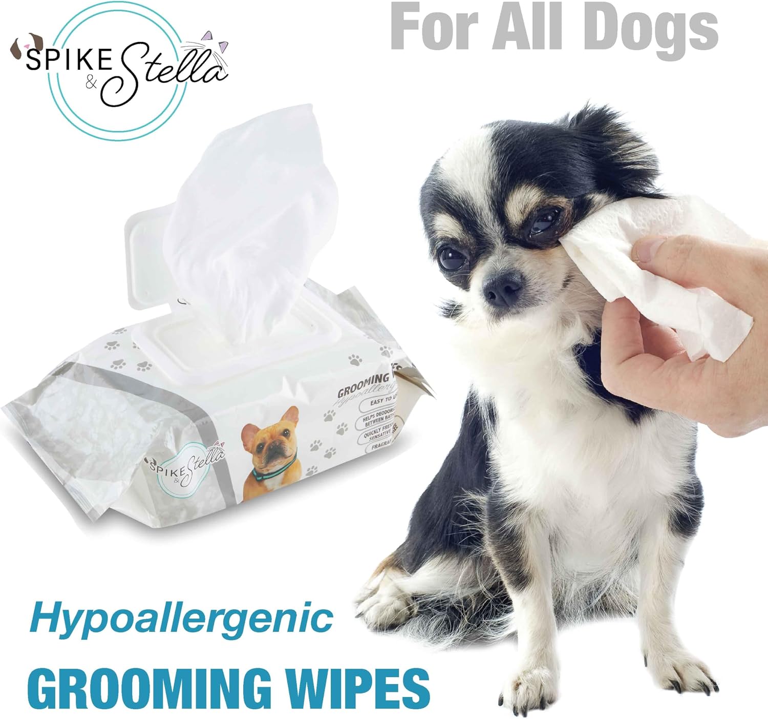 Lavender aloe vera and unscented variations pet grooming wipes