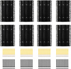 Extra Large Size Livestock Scratching Brush, Upgraded Horse/Goat/Cow/Cattle Scratcher Brush for Grooming, Itch Relief Horse Scratcher Brushes Kit with Two Sets of Mounting Screws(1-Pack,Black) - Image 9