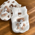 Jatmira pet apparel displayed on hanger