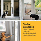 SVD.PET potty training bell showing height adjustment