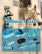 Shinewell portable horse care kit blue color arrangement