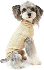 Warm Classic Turtleneck Pet Sweater for Small to Large Dogs - Cute Winter Dog & Cat Coat - Christmas Sweater for Girls & Boys - Image 14