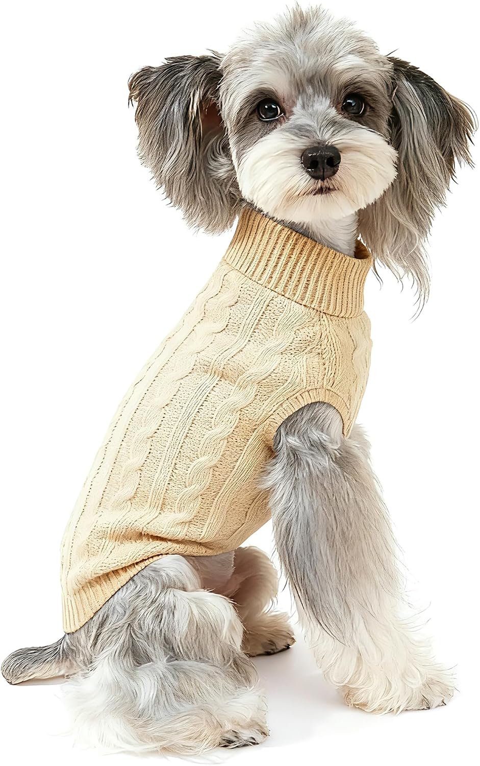Warm Classic Turtleneck Pet Sweater for Small to Large Dogs - Cute Winter Dog & Cat Coat - Christmas Sweater for Girls & Boys - Image 14