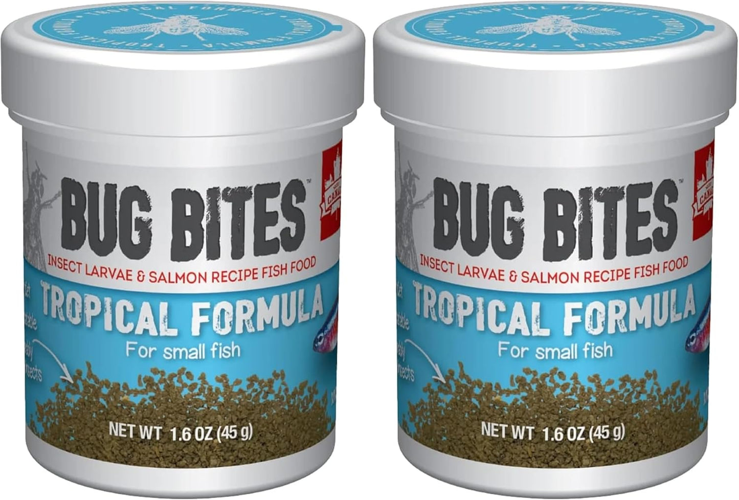Fluval Bug Bites Tropical Fish Food, Small Granules for Small to Medium Sized Fish, 1.6 oz., A6577 - Image 9