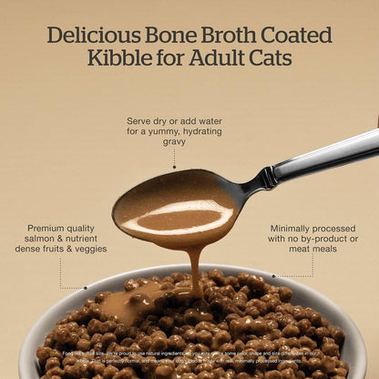 Now Fresh Good Gravy adult cat food salmon recipe packaging