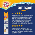 Arm & Hammer Complete Care Enzymatic Dog Toothpaste with Baking Soda and Calcium, Fluoride-Free Chicken Flavor for Plaque, Tartar, and Fresh Breath, 6.2 Oz Value Size - Image 9