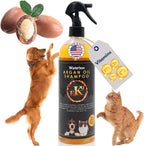 E3 Waterless Dog Shampoo front view spray bottle for pet grooming