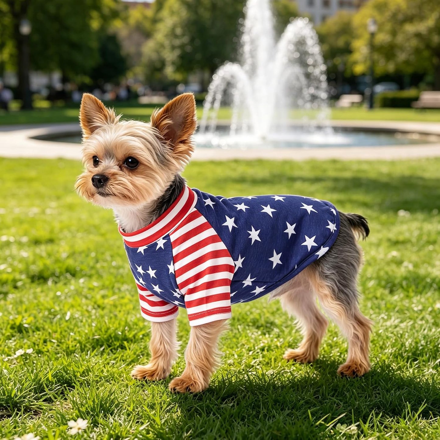 Pistha brand puppy shirt flat lay view