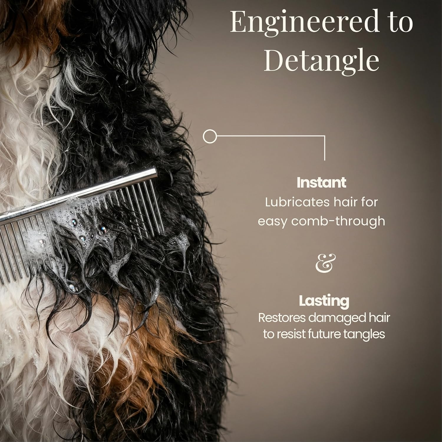 Four in one dog shampoo and conditioner lavender scent