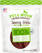 Full Moon All Natural Human Grade Dog Treats, Essential Beef Savory Sticks, 14 Ounce - Image 9