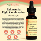 Kan Herbs Rehmannia Eight Combination label details and ingredients