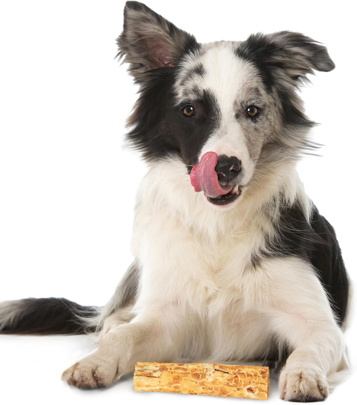 Fieldcrest Farms allergen free peanut butter flavor roll pet treat back view