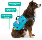 PetAmi canine travel pack highlighting the built-in poop bag dispenser