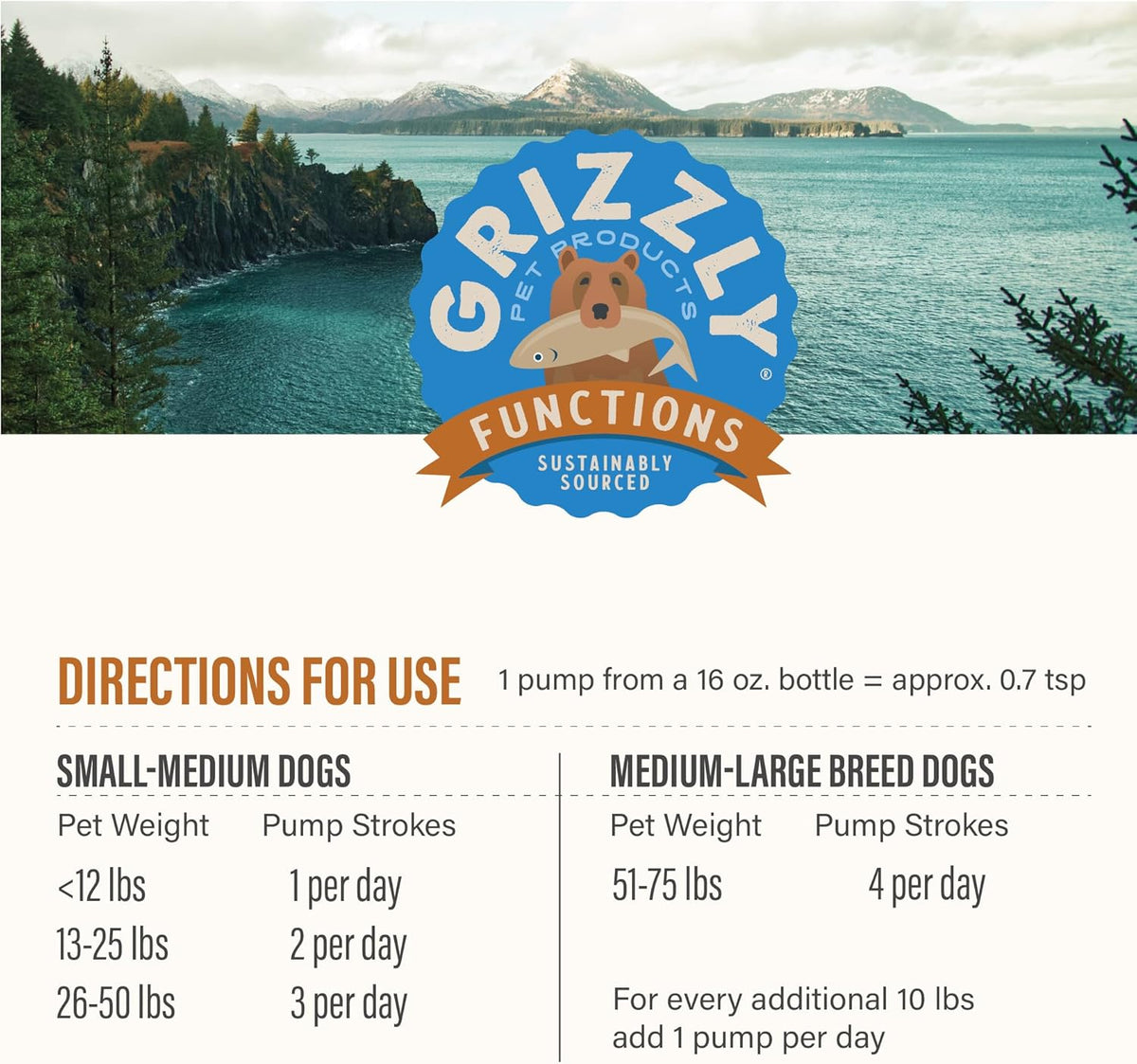 Authentic USA imported Grizzly Joint Aid Liquid for senior dogs and cats experiencing stiffness
