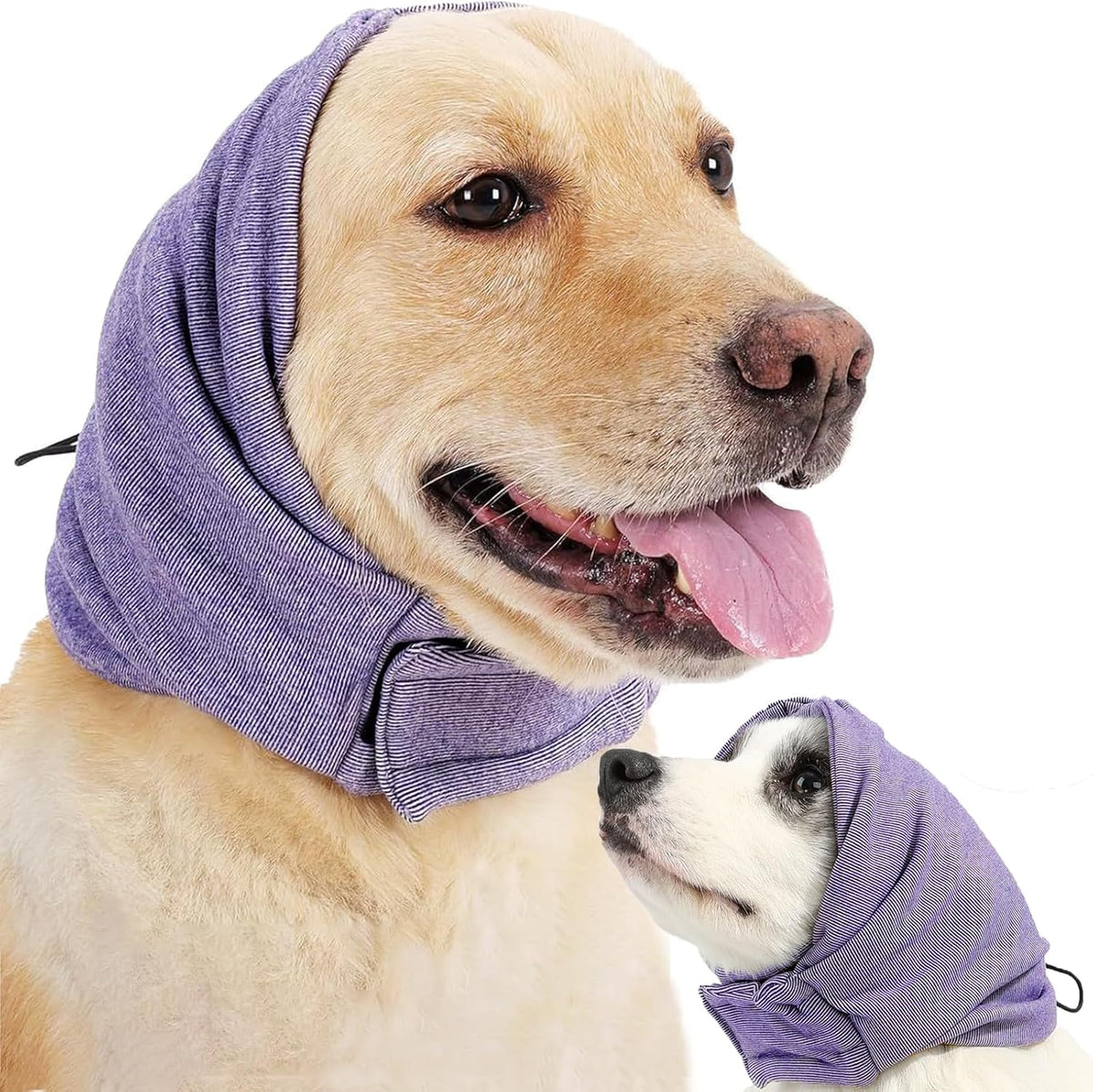 Tiagoboo dog head sleeve packaging view showing authentic premium imported quality