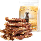 Pawmate Dog Treats Chicken Jerky Strips for Dogs, Natural Healthy Dog Jekry with Taurine, Real Chicken Twists High Protain Low Fat, Training Rewards Treats for Small Medium Large Dogs 10.6 oz - Image 10