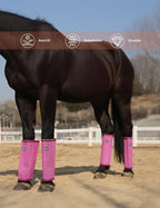 Breathable mesh material on Tackmore anti rub fly boots