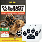 HASHI Dog Paw Grips Anti-Slip for Hardwood Tile Floors, Self-Adhesive Elastic Traction Pads for Senior Dogs, Pet Mobility Support, Waterproof Breathable (24, XXL) - Image 10