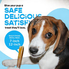 Mighty Chewz 7 inch bully sticks for aggressive chewers