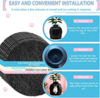Losuin universal fit square replacement filters for pet odor control