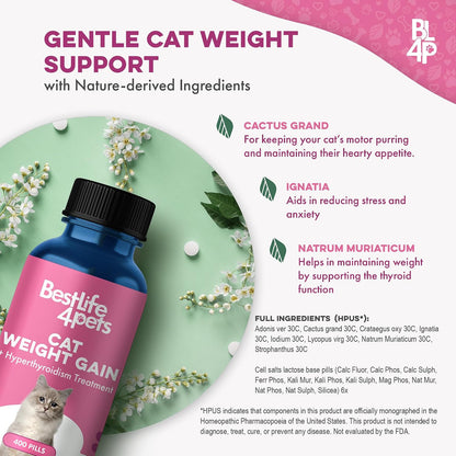Premium USA imported cat appetite stimulant for senior cats with poor coat health.