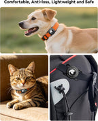 DDJ IPX8 Waterproof Cat Collar Holder for Apple AirTags 1st & 2nd Generation, Anti-Lost for Airtag Small Dog Holder, Durable, Lightweight, fit 1" inch Wide Pet Collar, Easy to Install,1 Pack - Image 9