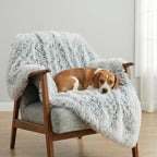 PJYuCien Dog Blanket for Dogs, Puppies and Pets, Lightweight & Portable Fluffy Fleece Throw, Super Soft Plush Cat Blanket for Couch/Car Seat/Furniture, Machine Washable, 16"x24", Grey - Image 13