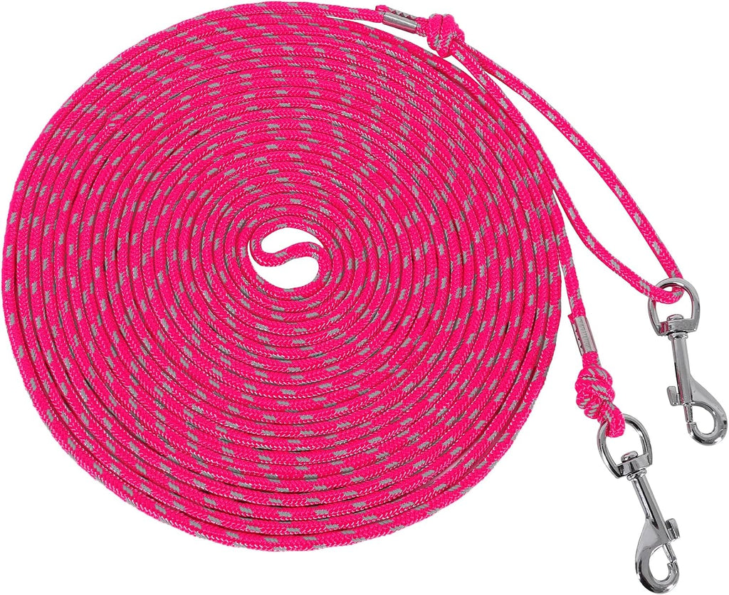 Reflective Cat Leash -50FT Cat Cable Out Escape Proof Walking Leads Yard Long Durable Safe Personalized Extender Leash Traning Play Outdoor for Puppies/Kittens/Rabbits/Small Animals - Image 10