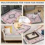 KOOLTAIL Washable Pee Pads for Dogs, 2 Pack Super Absorbent Reusable Puppy Training Pads Waterproof, Nonslip and Leak-Proof Dog Pee Pads, Large Pet Mats Whelping Pads for Floor, Crate, Couch, 36"x41" - Image 9