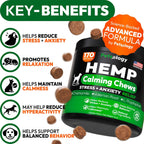 Grateful Pawz dog anxiety relief supplements chicken flavor chews