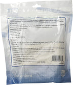 Close up of enzyme coated rawhide chew stick demonstrating the safe breakable texture for dog dental care