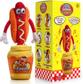 Gagster Dancing Hot Dog interactive plush toy front view premium imported novelty gift
