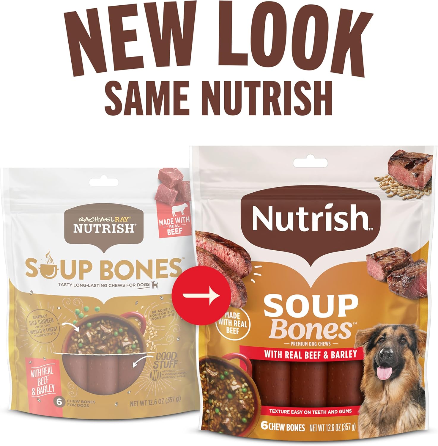 Rachael Ray Nutrish premium rawhide free dog treats eleven count bag