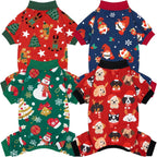 XPUDAC Dog Pajamas Clothes for Small Dogs Boy Girl, Doggie Pjs Puppy Onesies Outfits Pet Clothes for Dog Cat Christmas Pajamas, 4 Styles (Universe, Medium) - Image 9